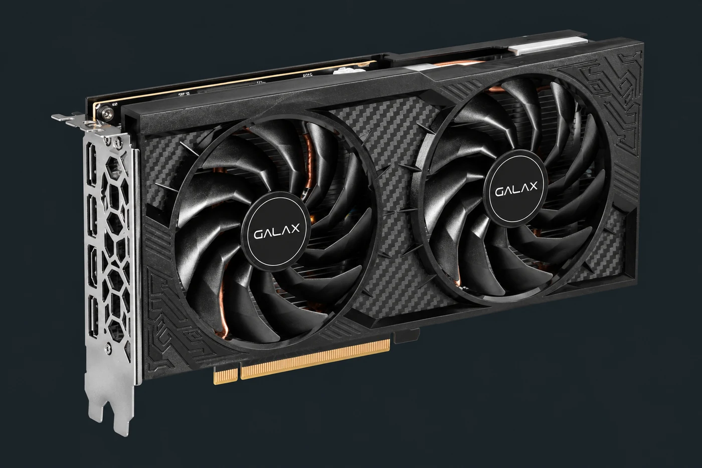 Product visualization: GALAX GeForce RTX 4060 1-Click OC 8GB