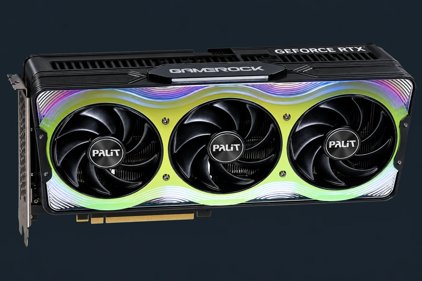 Product visualization: Palit GeForce RTX 5090 GameRock 32G